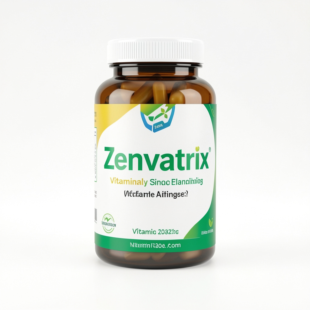 Zenvatrix daily active complex bottle, 60 capsules